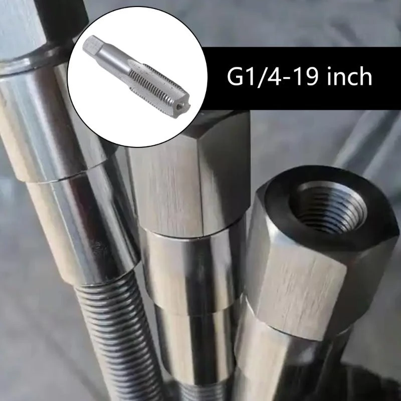 HSS 55° 4 플루트 G1/4-19 BSP 55도 파이프 1/4'' 나사 탭 플러그