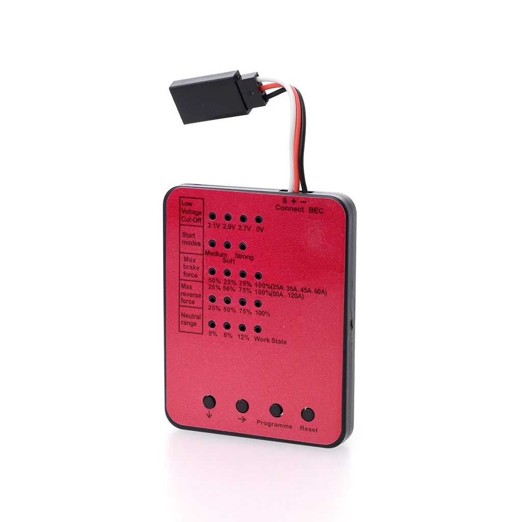 Surpass Hobby 35A 45A 60A Brushless ESC Speed Controller for 1/12 1/14