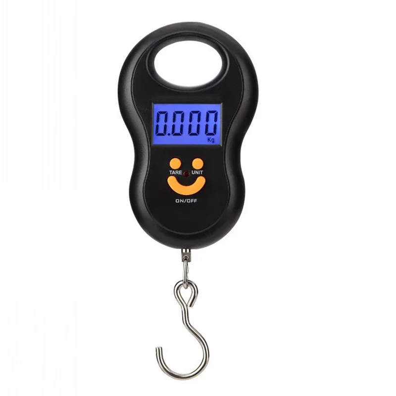 QLAB Digital Weighing Steelyard Mini Luggage Scale For Fishing Travel Suitcase