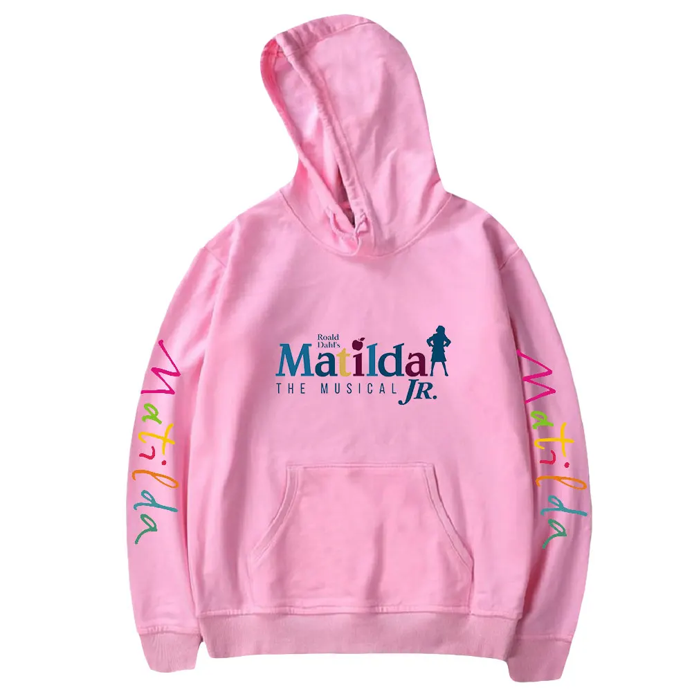 Roald Dahl's Matilda the Musical Movie Hoodie Long Sleeve Women Men Hooded Sweatshirt Harajuku Streetwear Unisex Clothes