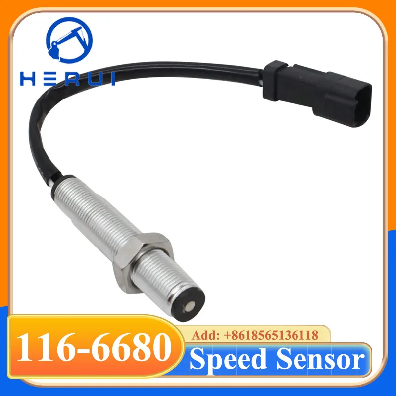 

116-6680 1166680 Revolution Speed Sensor For C4.4 C6.6 C7.1 3054C 3056 Engine M312 M315 793F 797 914G 924G Truck