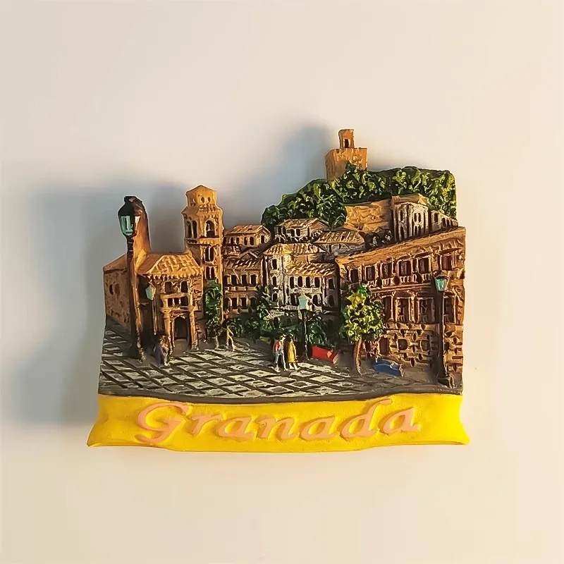 3D Gandia Valencia Spanje Koelkast Magneet Reizen Souvenir Gift Thuis Keuken Koelkast Decoratie Magnetische Sticker Craft Collection
