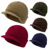 Unisex Warm Winter Hats Stylish Add Fur Lined Soft Beanie Cap With Brim Thick Winter Knitted Hats For Men & Women Dropshipping 2