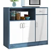 Multi-layer Wooden Kitchen Cabinets Luxury Cupboards Kitchen Furniture Simple Wall Storage Shoe Cabinet Porch Cabinet Integrated 2