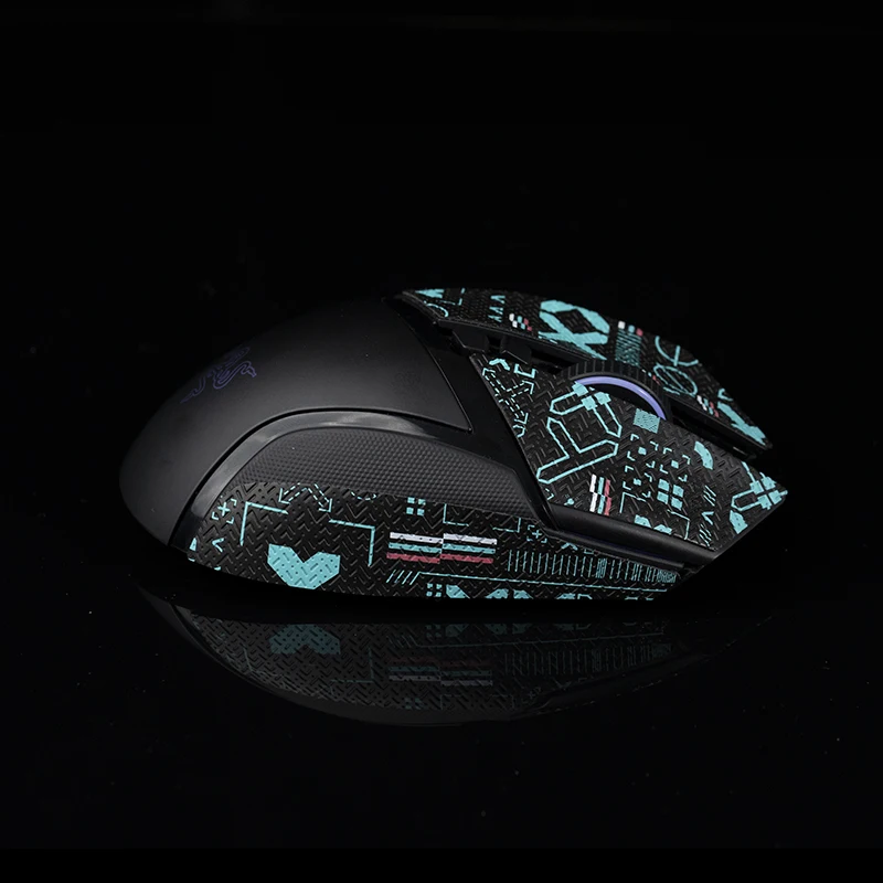 Fita de Skate Btl Mouse Grip Adesivo Artesanal Antiderrapante Pele de Lagarto Sugar Suor para Razer Basilisk x Hypervelocidade Wireless Ultimate v2 - Imagem 4