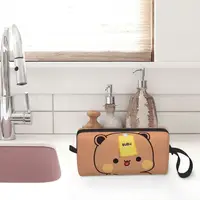 Custom Bubu And Dudu Large Makeup Bag Beauty Pouch Travel Cosmetic Bags Cute Cartoon Storage Bag for Women 2
