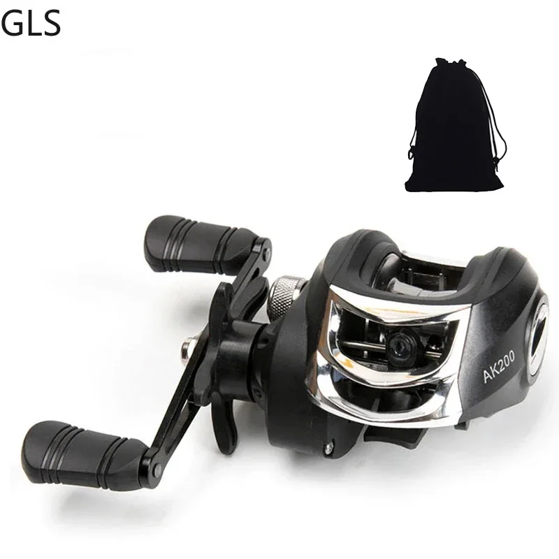 GLS Baitcasting Fishing Reel 8KG Max Drag Magnetic Brake