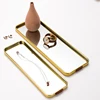 Nordic Gold Mirror Tray Light Luxury Home Jewelry Tray Rectangular Storage Tray Simple Table Decoration Ornaments Shooting Props 5