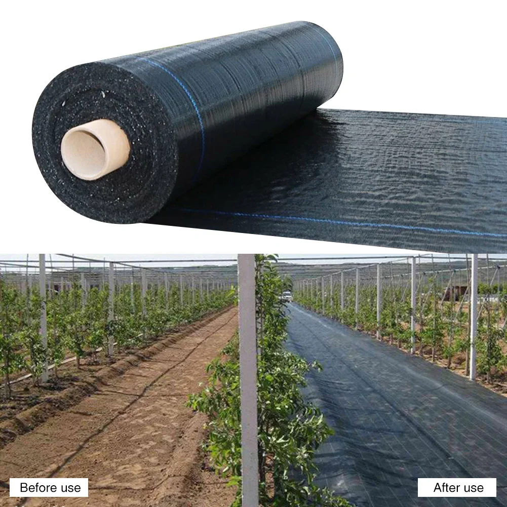 Outdoor Barrier Heavy Duty Garden Weed Control Fabric Ground Cover