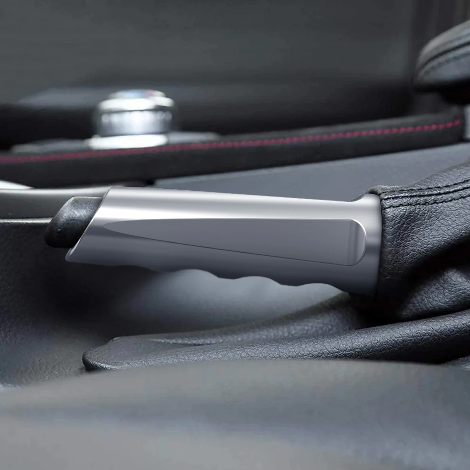 BEVINSEE Hand Brake Handbrake Handle Cover for BMW E46 F30 F31 E87 E36 E39 E60 E61 E66 Z3 Z8 X3 X5 X6 hand brake repair kit