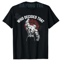 Bold Statement Men's Fitness T - Shirt - Y2K Inspired Sarcastic Gym Wear - S (Black)