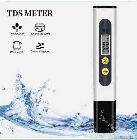 

Automatic TDS Meter Calibration 0-990ppm Water Quality Meter For Swimming Pool Aquarium Drinking Water