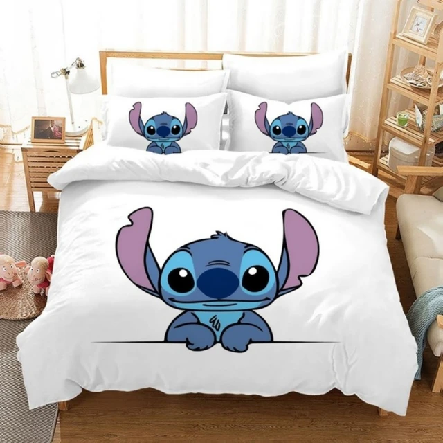 Lilo Stitch Bettwäsche Disney Cartoon Bettwäsche Set Bettbezug