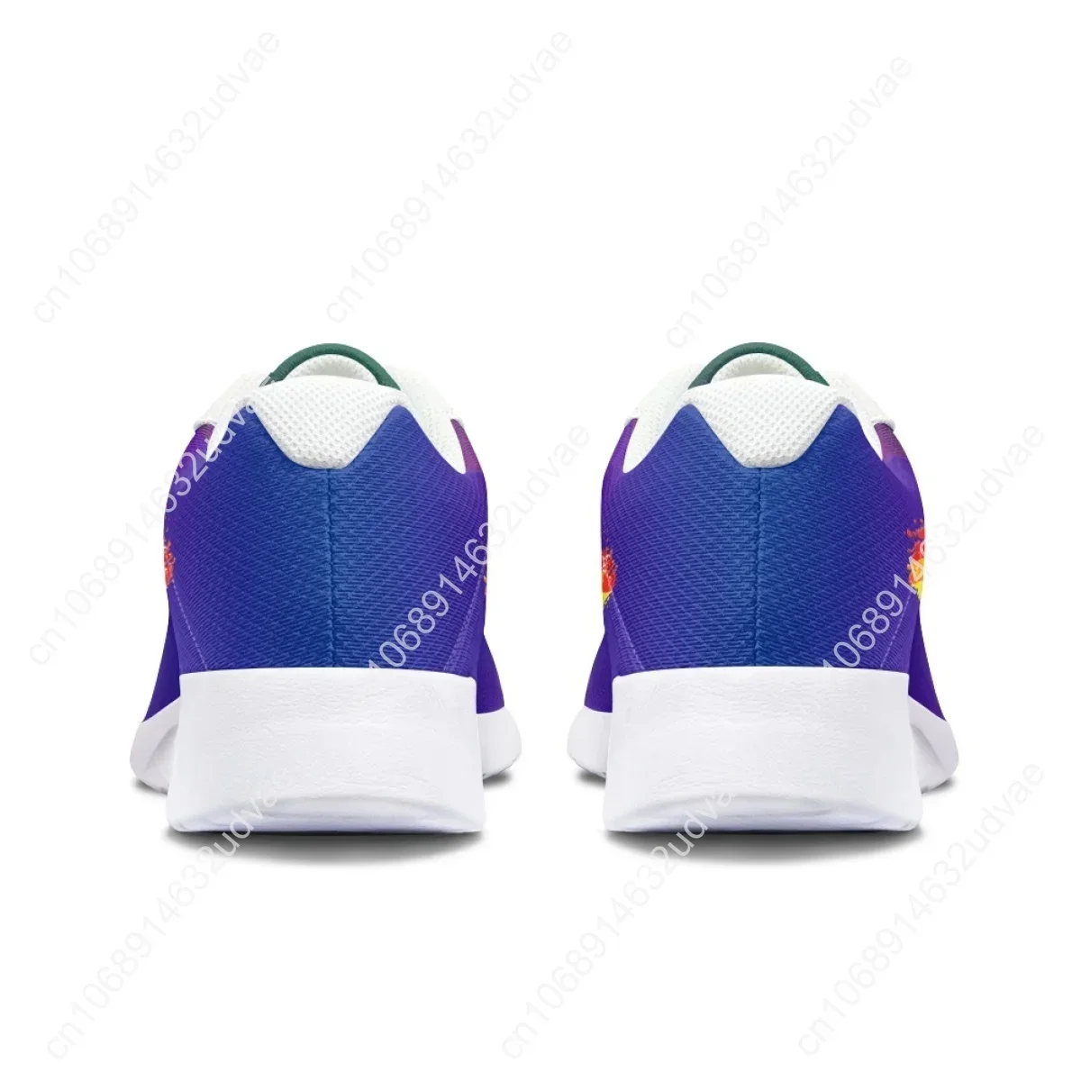 Fashion Pride Pattern Design for Women Home Yoga Fitness Shoe Cozy Shock Absorbing Wear-Resistant Ladies Outdoor Sneakers