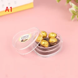 Dollhouse Miniature Chocolate Gift Box Toy Kitchen Accessory (A1)
