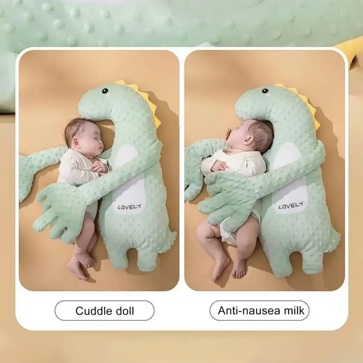 Baby Sleeping Patting Doll Pillow Soothing Electric Palm Baby Pillows Newborn Protector Sleep Nursing Pillow Animals Calming Toy 4