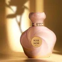 Parfum Rose Noir d'Ahmed Al Maghribi pour femmes, 75 ml, marque arabe haut de gamme, parfum oriental durable et charmant, eau de toilette de luxe 6