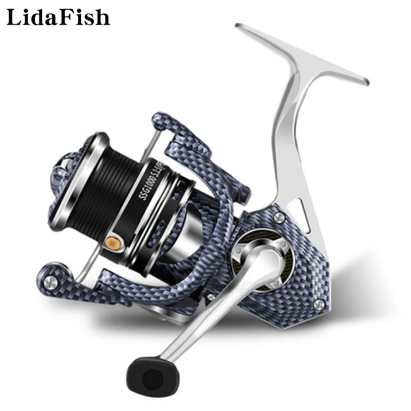 New 5+1bb Lightweight Wear-resistant Fishing Reel Tep Soft Grip Gear Ratio  5.1:1 Small Spinning Wheel Fishing Accessories - Fishing Reels - AliExpress