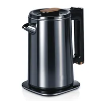 Bouilloire électrique domestique transfrontalière 2,5 l, petit appareil, bouilloire à eau bouillante rapide, acier inoxydable de grande capacité 2000 W 4