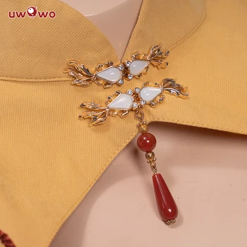 In Stock UWOWO Xiangling Cosplay Maid Costume Genshin Impact Fanart Cosplay Maid Dress Exclusive XiangLing