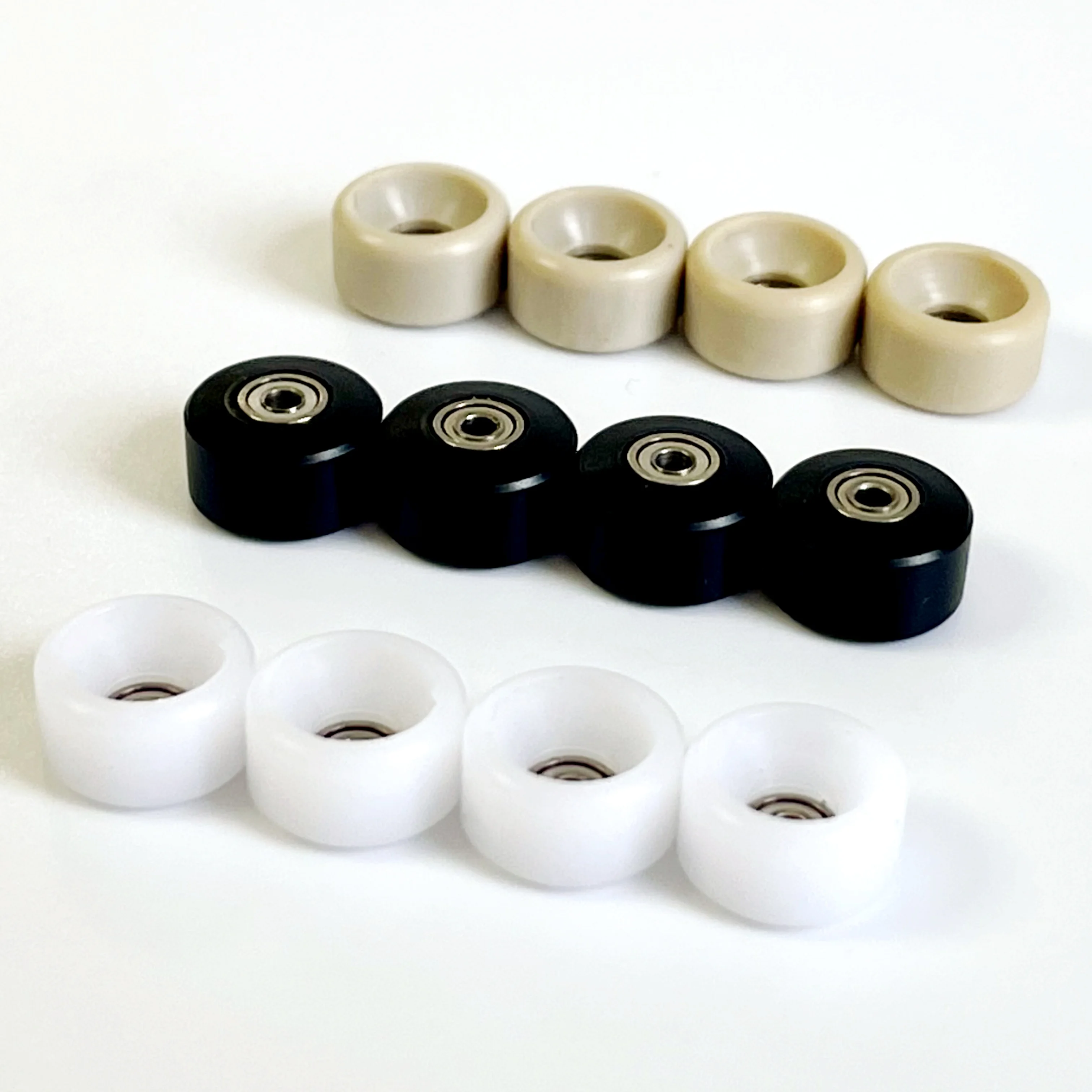 Bowl Shape Fingerboard Wheels CNC Made with High Speed Bearing for Mini Skateboard Finger Skate Board Toys finger skateboard toys fingerboard set