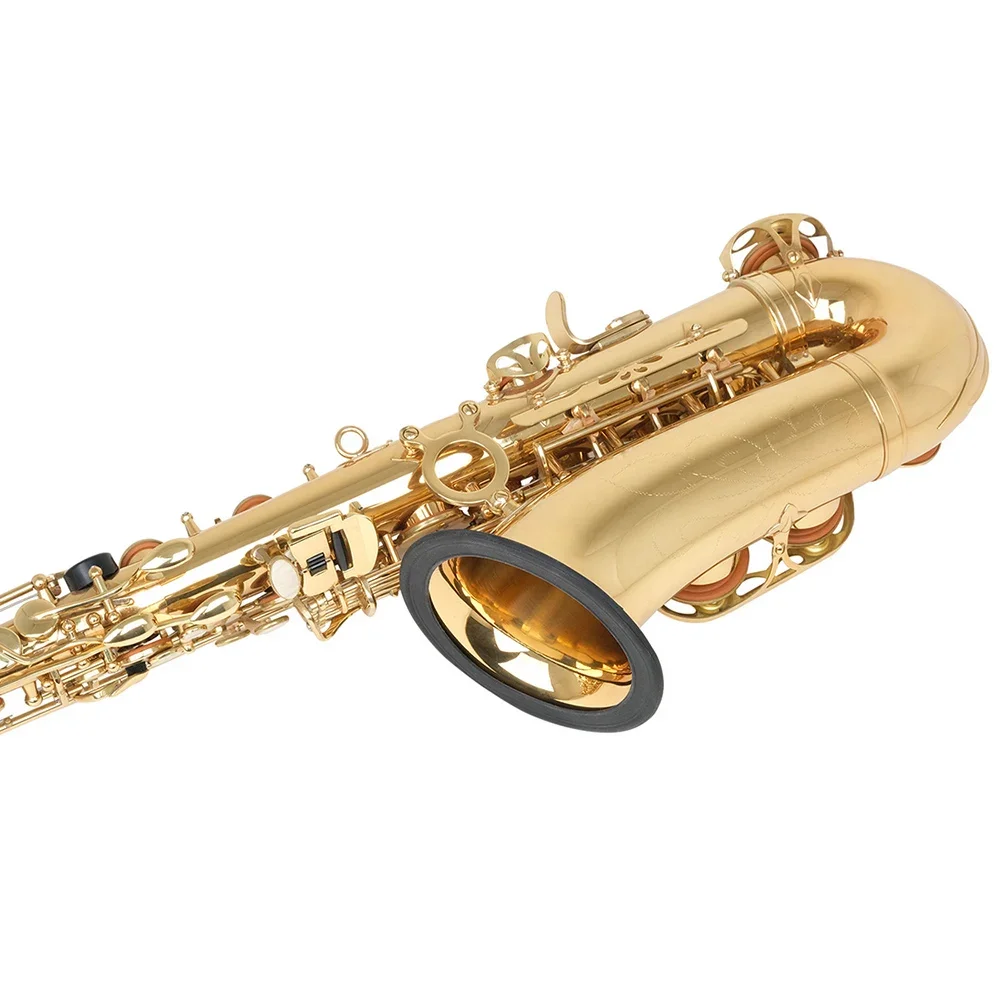 Silenziatore Per Sassofono Contralto - Muto In Plastica Leggera, Oro O Argento - Foto 10