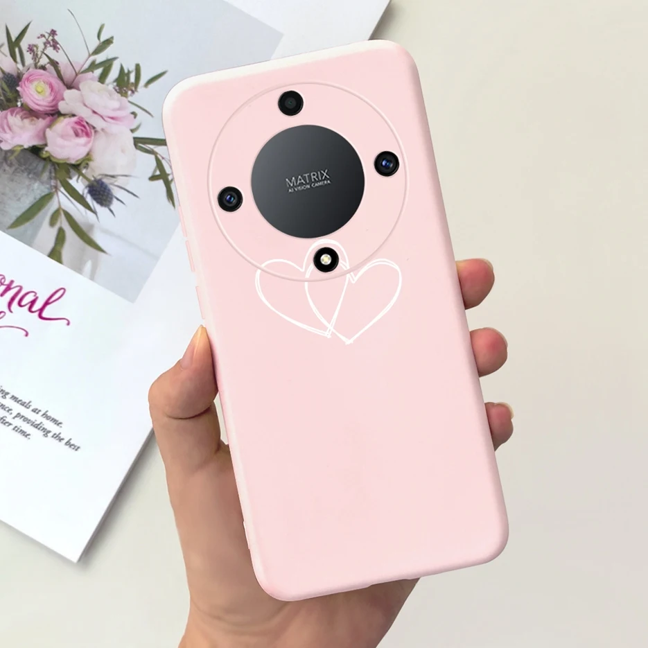 Stylish Painted Soft Silicone Phone Case with Bumper