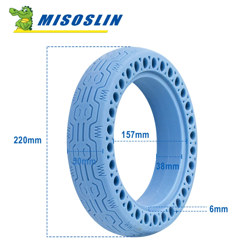 

Durable Updated Scooter Tyre Anti-Explosion Tire Tubeless Hollow Solid Tyre Wheel for Xiaomi Mijia MI Pro M365 Electric Scooter