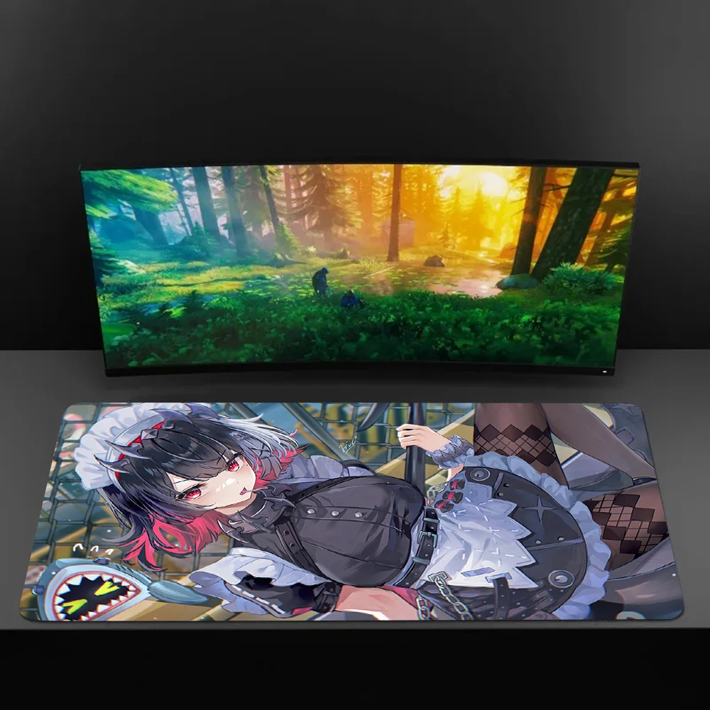 Zenless Zone Zero Character Mouse Pad High Elastic Non-slip Bottom R18+ Gaming Computer Mouse Pad
