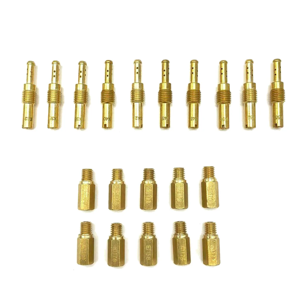 

Основной комплект струи карбюратора-10 шт. и медленный пилот-10 шт.