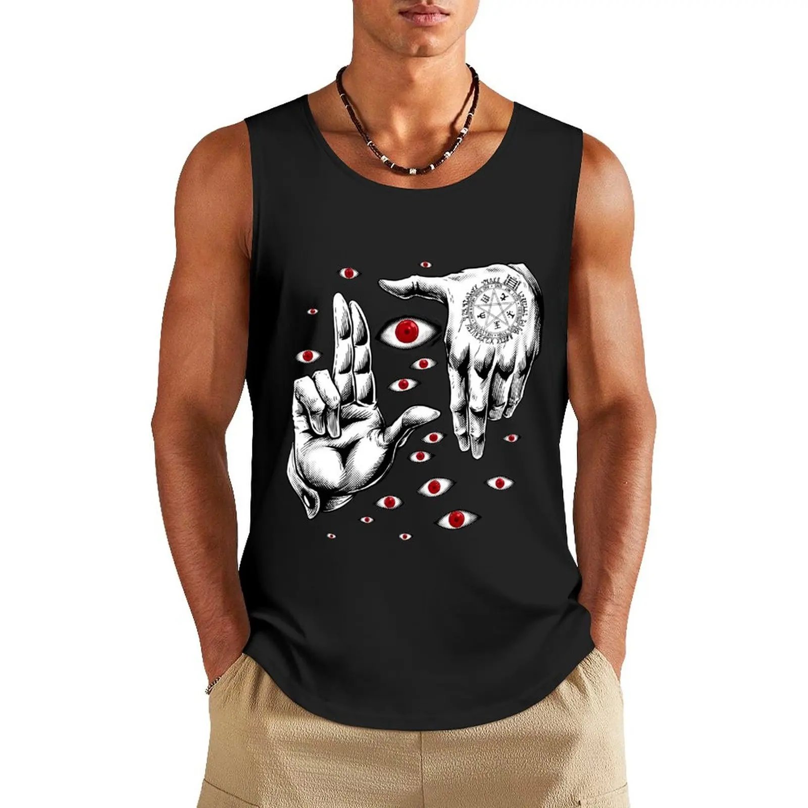

hellsing Tank Top gym Men's t-shirts men clothing