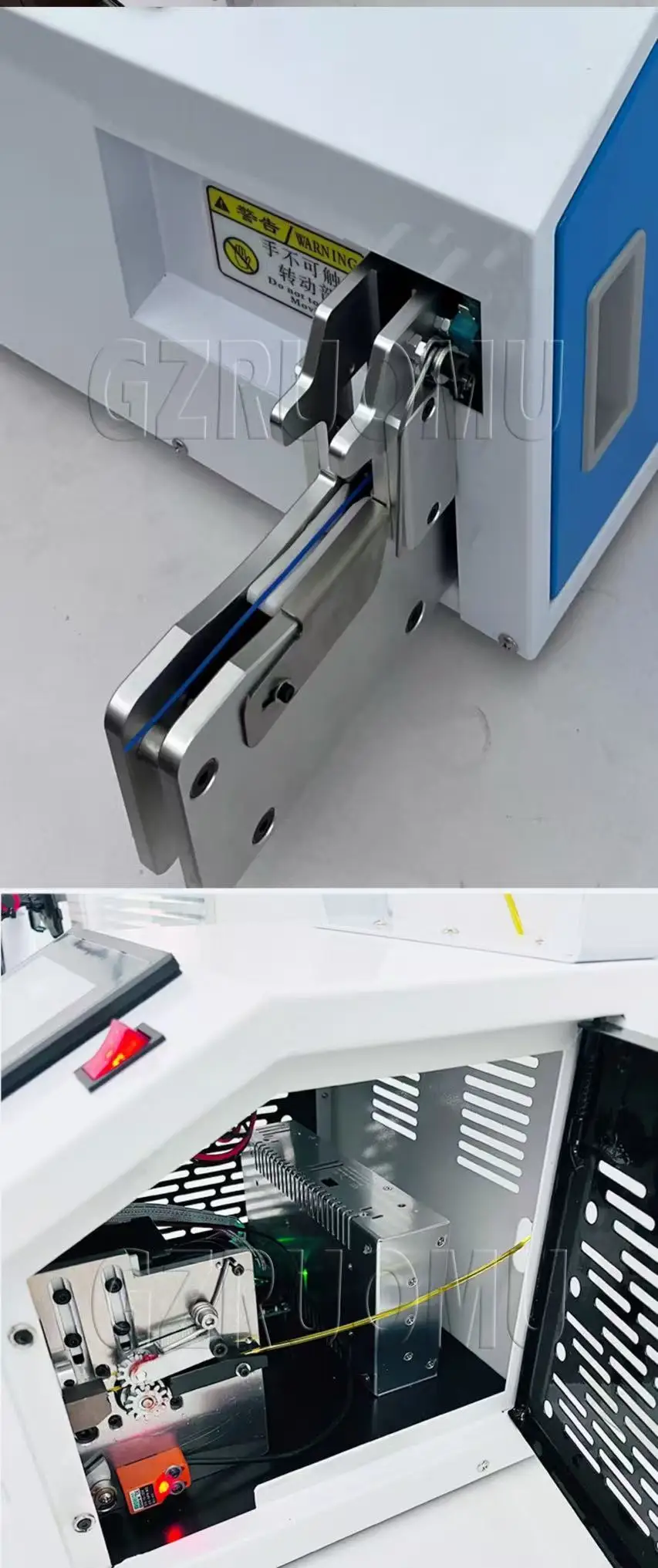 KJ-ZK530 5-30mm Touch Screen Multifunction Automatic Cable Wire Winding Binding