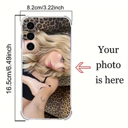 Customizable Photo Phone Case - Personalized DIY Design - Galaxy A02 (Clear)