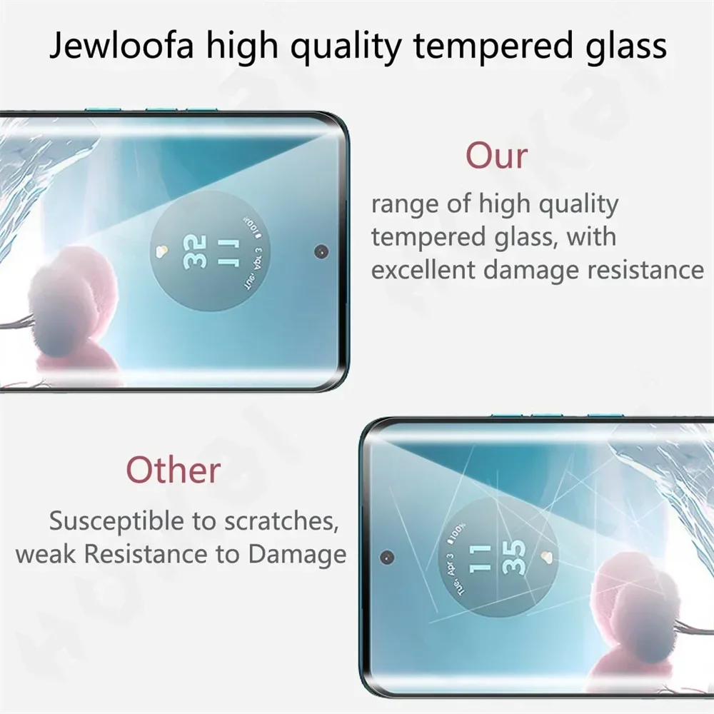 1-3 Pcs Tempered Glass For Motorola Moto Edge 2023 40 Neo G54 G84 G14 G Stylus 2023 G Power Curved Full Screen Protector Cover