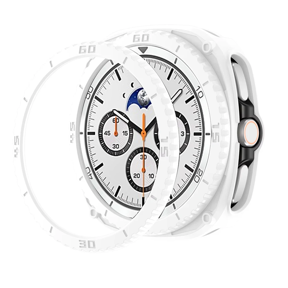 غطاء + مقياس حلقة واقية لساعة سامسونج جالاكسي 8 ال...