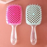 Head Massage Hollow Comb Honeycomb Comb Wet And Dry Fluffy Styling Rib Comb Anti-Hair Loss Scalp Massage Air Cushion Comb 2