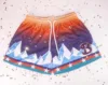 Summer Style Mesh Basketball Shorts Men's Casual Loose Four Point Basketball Shorts Below The Knee 2