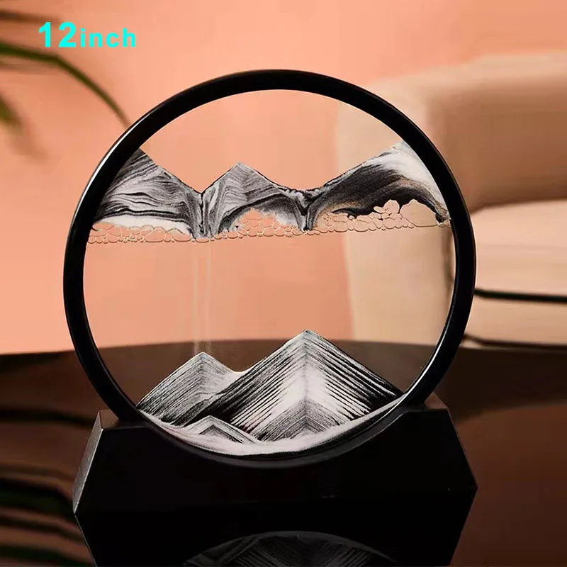 Flowing Sand Art Display Made Minimal