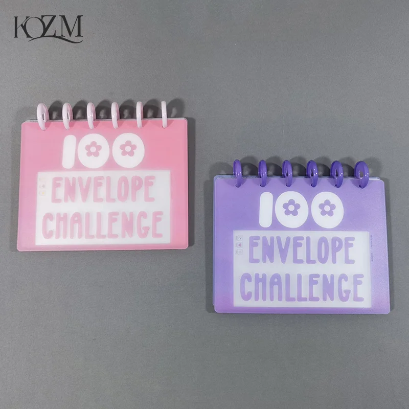 

100 конверт, вызов в переплете, вызовы сбережения, папка с листьями, Бюджетный набор, подарок