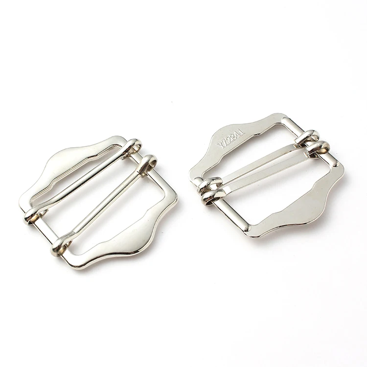 5/10/20Pcs 20/25/30/40mm Metal Buckle Backpack Double Pin Slider Hook  Webbing Adjustment Buckles Coat Belt Clip Clasp Accessory