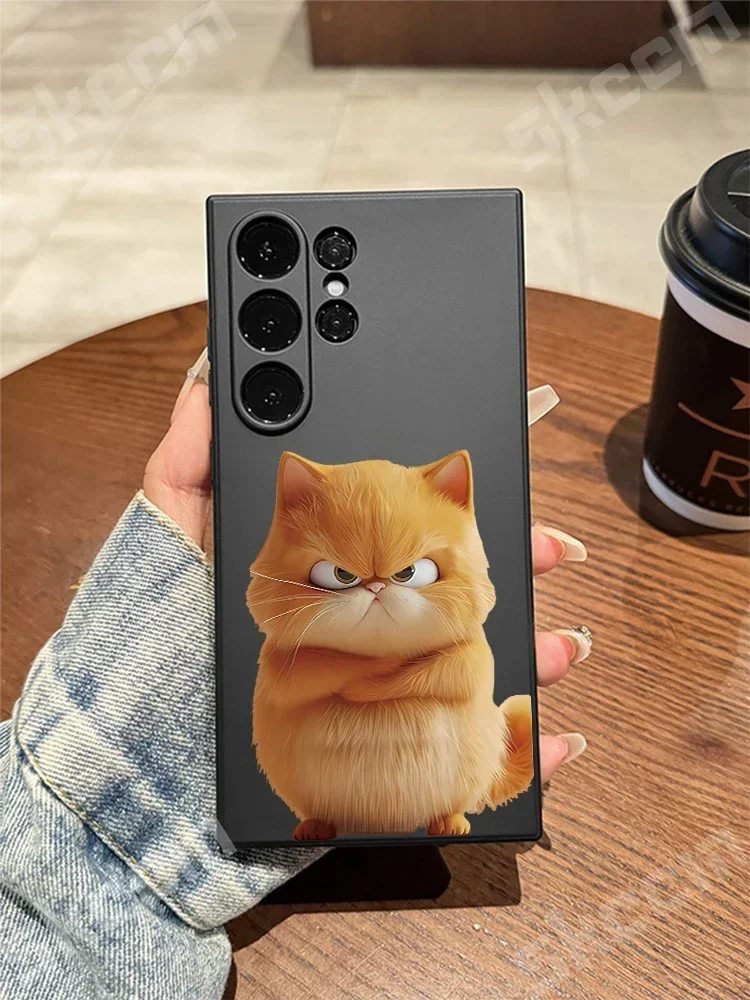 Adorable Cartoon Cat Soft Phone Case Cover
