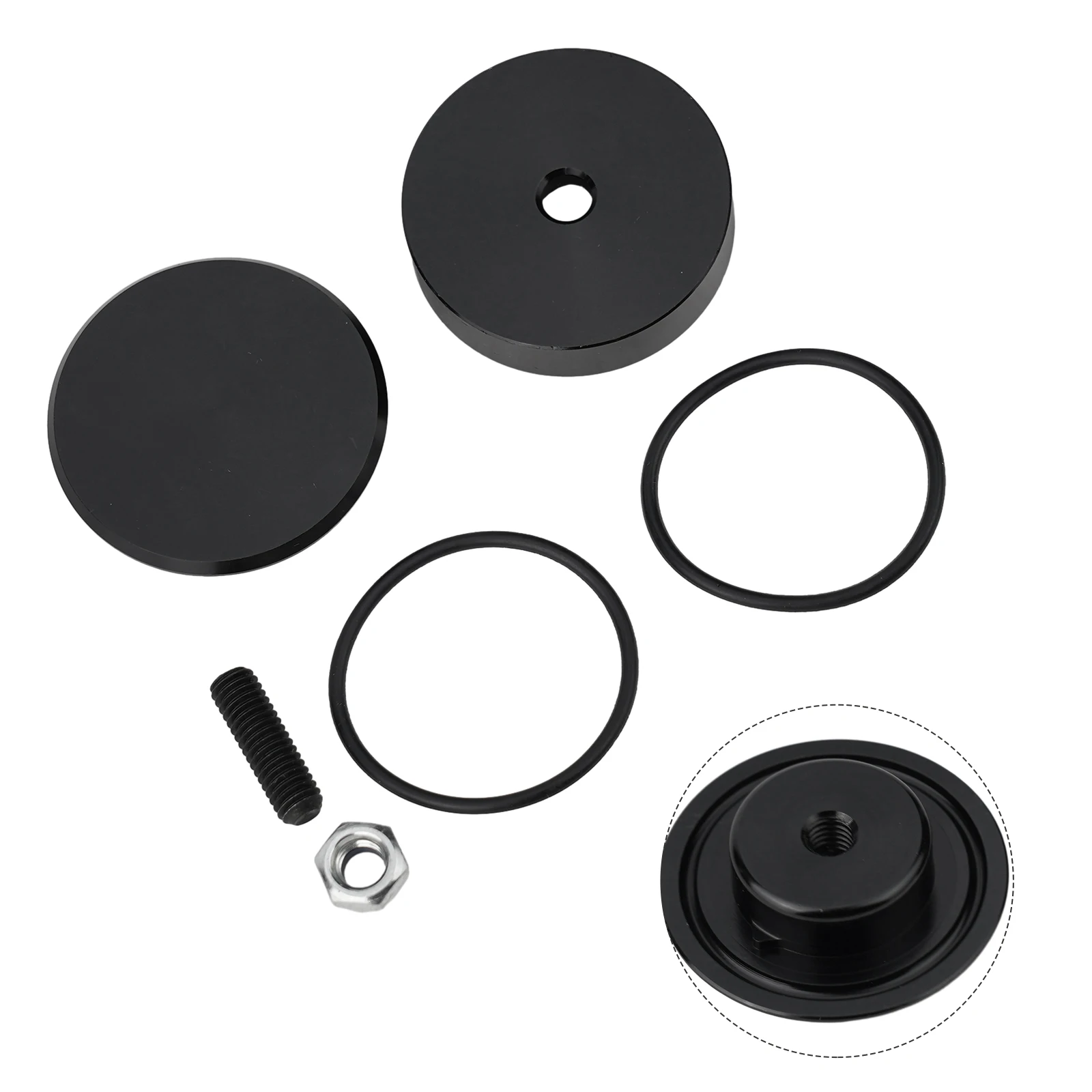

None Block Off Plug Rear Wiper Cap Silver Automobile Crankcase Black Blue Grey Interior Parts Orange Brand New