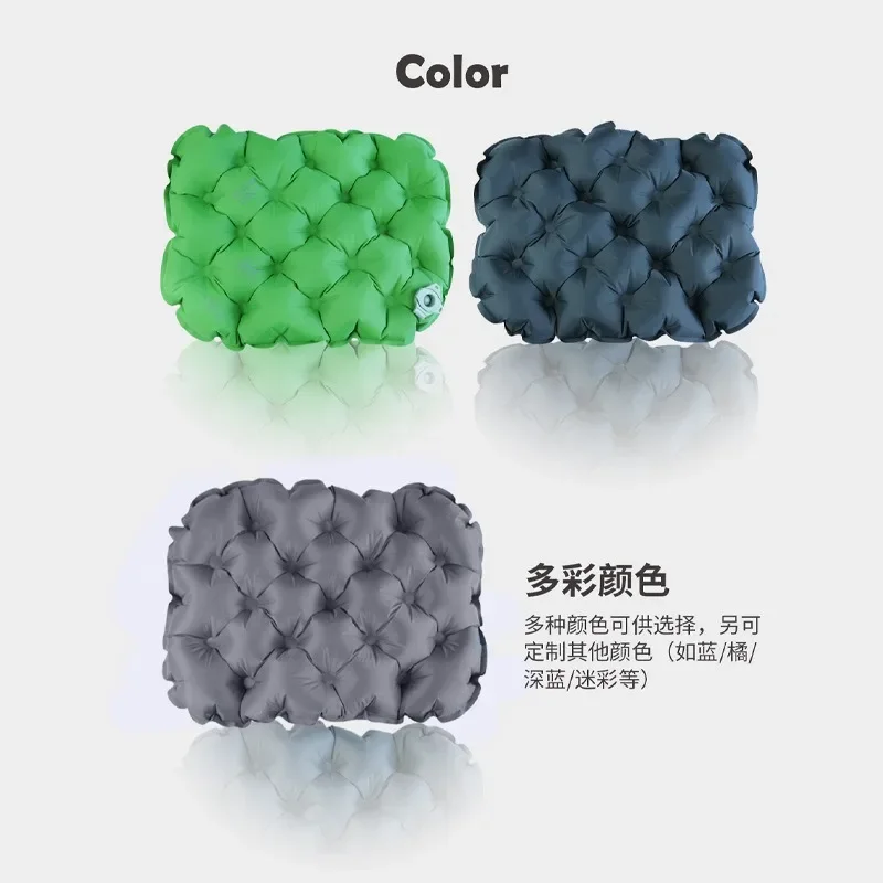 Inflatable Mattress for Sitting Outdoor Ultralight Seat Cushion Camping Sitting Pad Air Mat for Hiking Backpacking 2