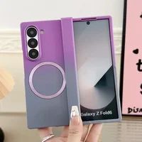 Magnetic Hinge Protection Plastic Phone Case for Samsung Galaxy Z Fold 6 5 4 3 Fold6 Fold5 Fold4 Fold3 5G Shockproof Cover 1