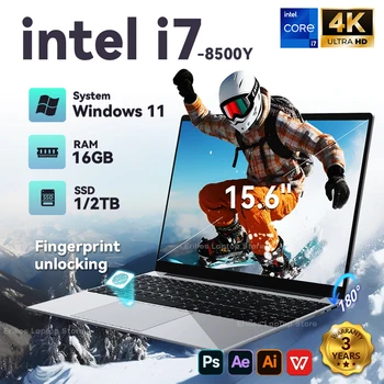 2025 Windows 11 Portable Laptop 15.6''Intel Core i7 8500Y Computer PC 1