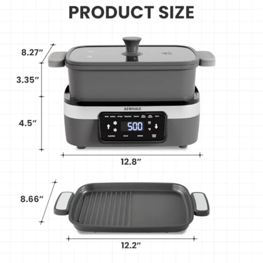 Multifunction Electric Skillet 3