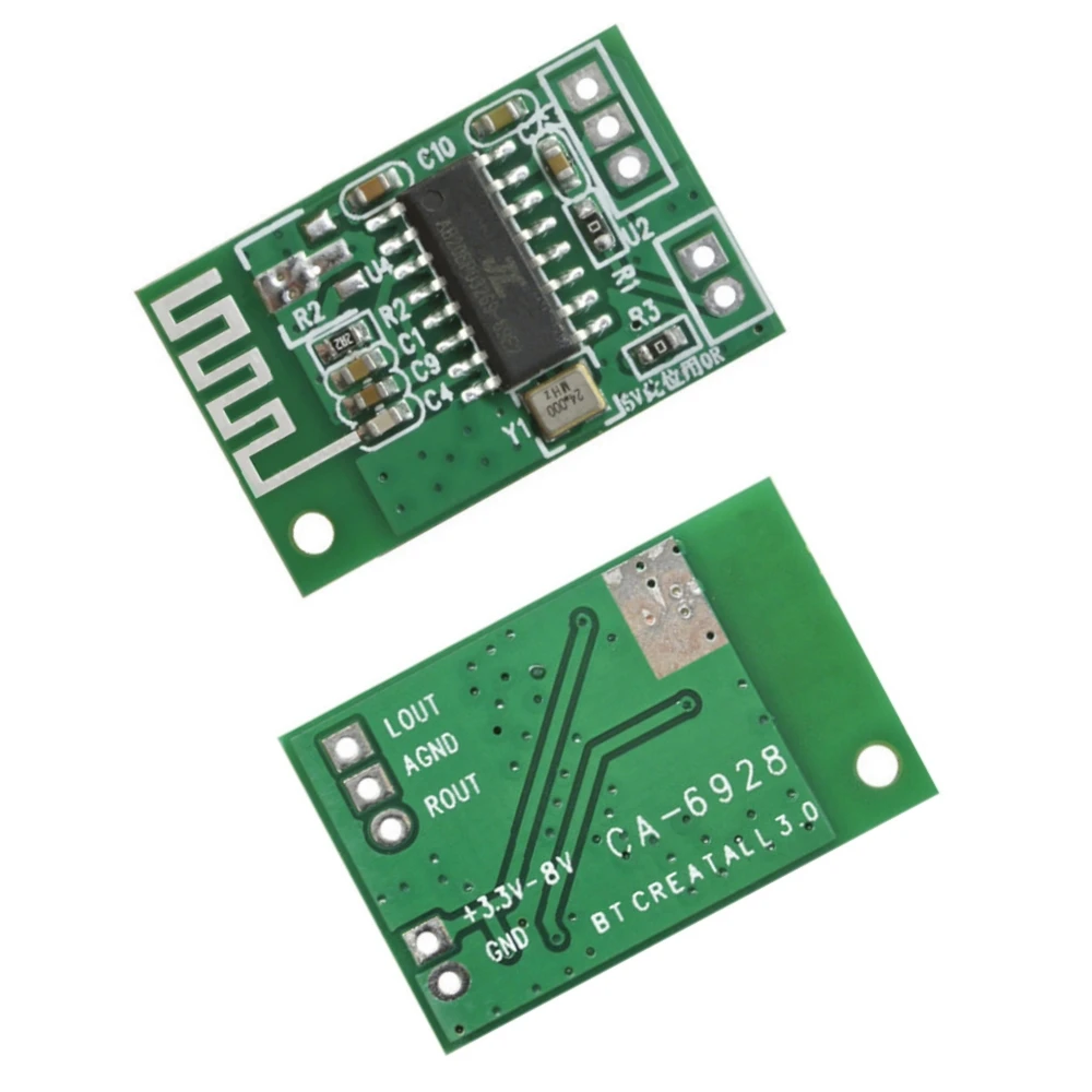 1PCS Ca 6928 Bluetooth Audio Module Led Power 3.3V 8V Audio Dual