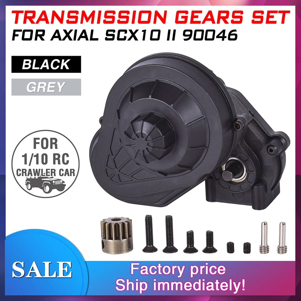 Alto Qualità Metallo Cambio For RC SCX10 1:10 1pcs Assemblato Cingolato - Foto 9