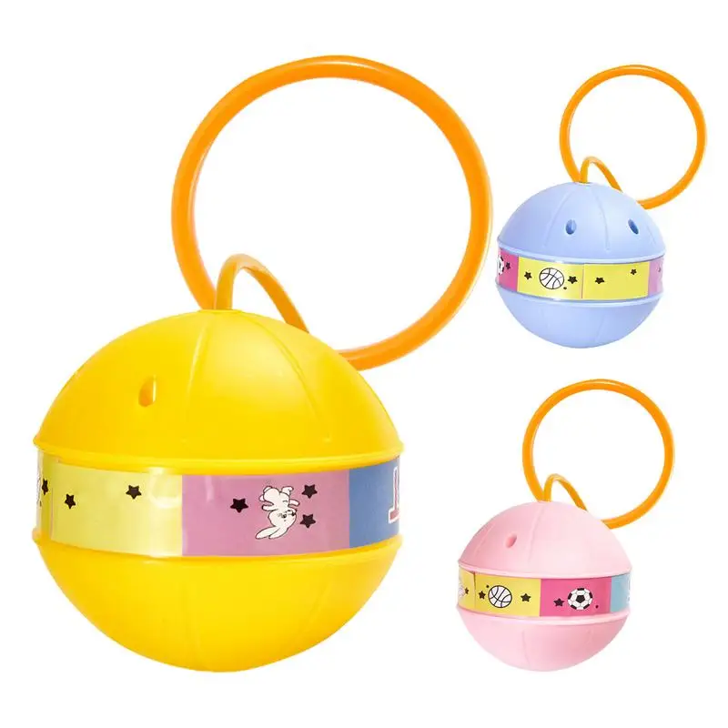 Skip Ball Ankle Toy Bouncy Ball Jump Rope Kids Exercise Skipping Toy Sports Swing Safe Colorful Fun Ankle Jump Rope