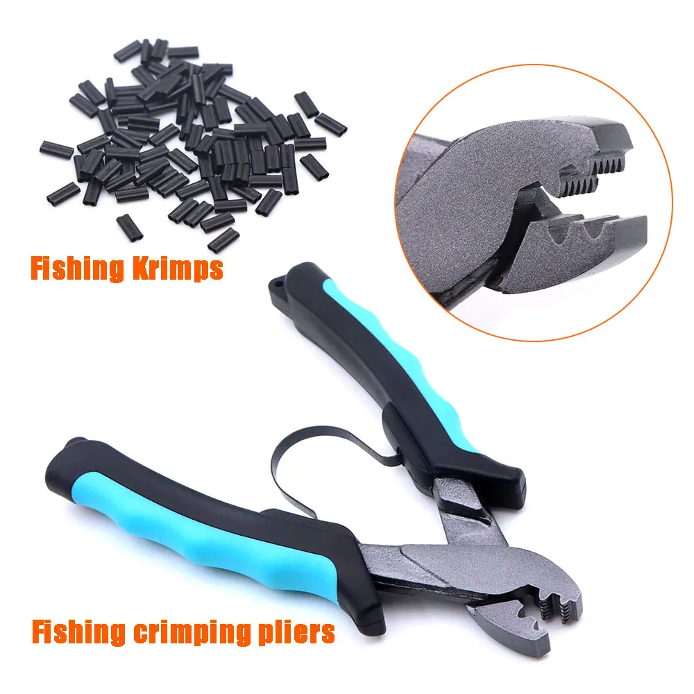 Carp Fishing Tools Chod Rig Accessories Fishing Line Knotting Crimping Pliers For Boom Equipment Krimps Copper Sleeve